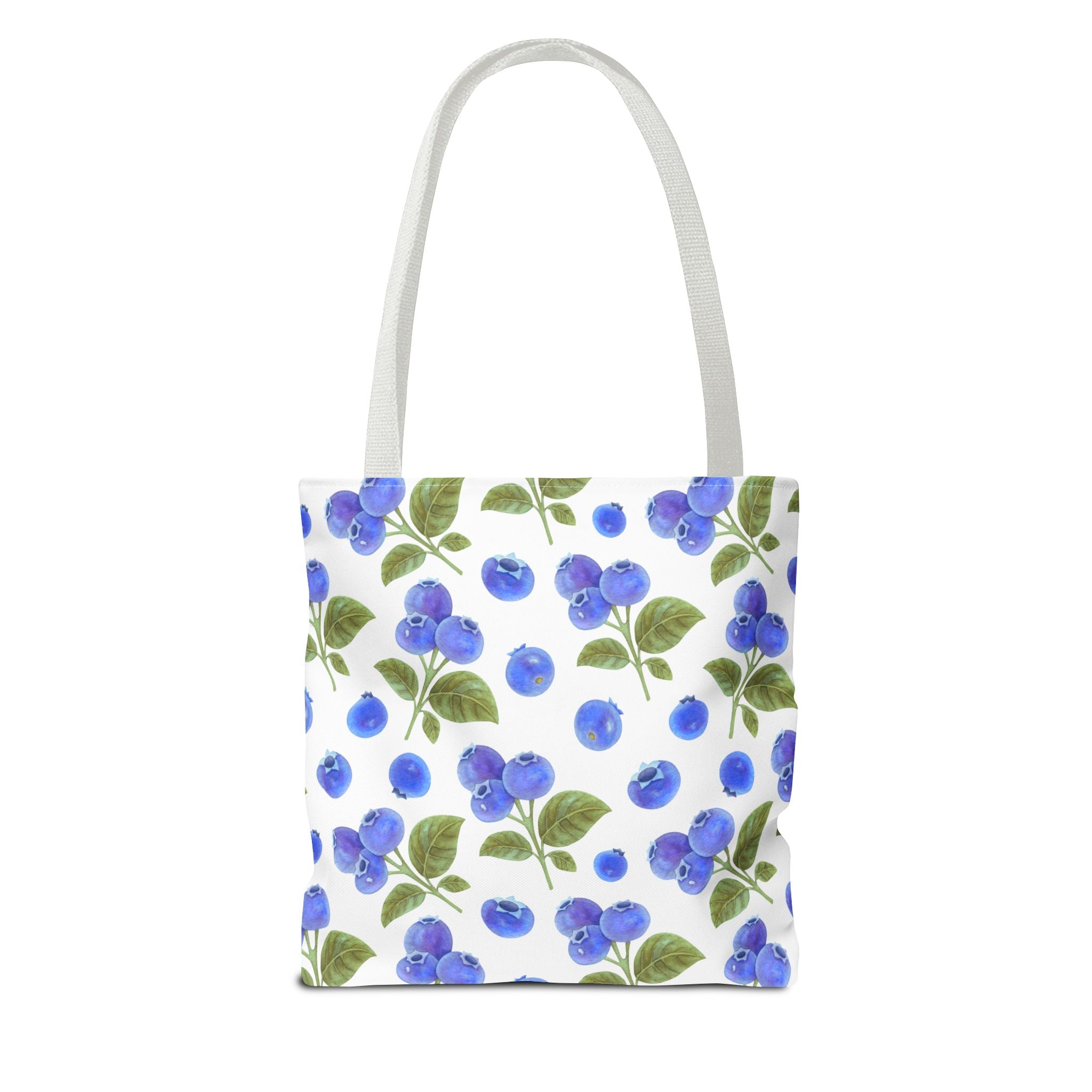 Blueberry Floral Tote Bag - Stylish and Eco-Friendly Shopping