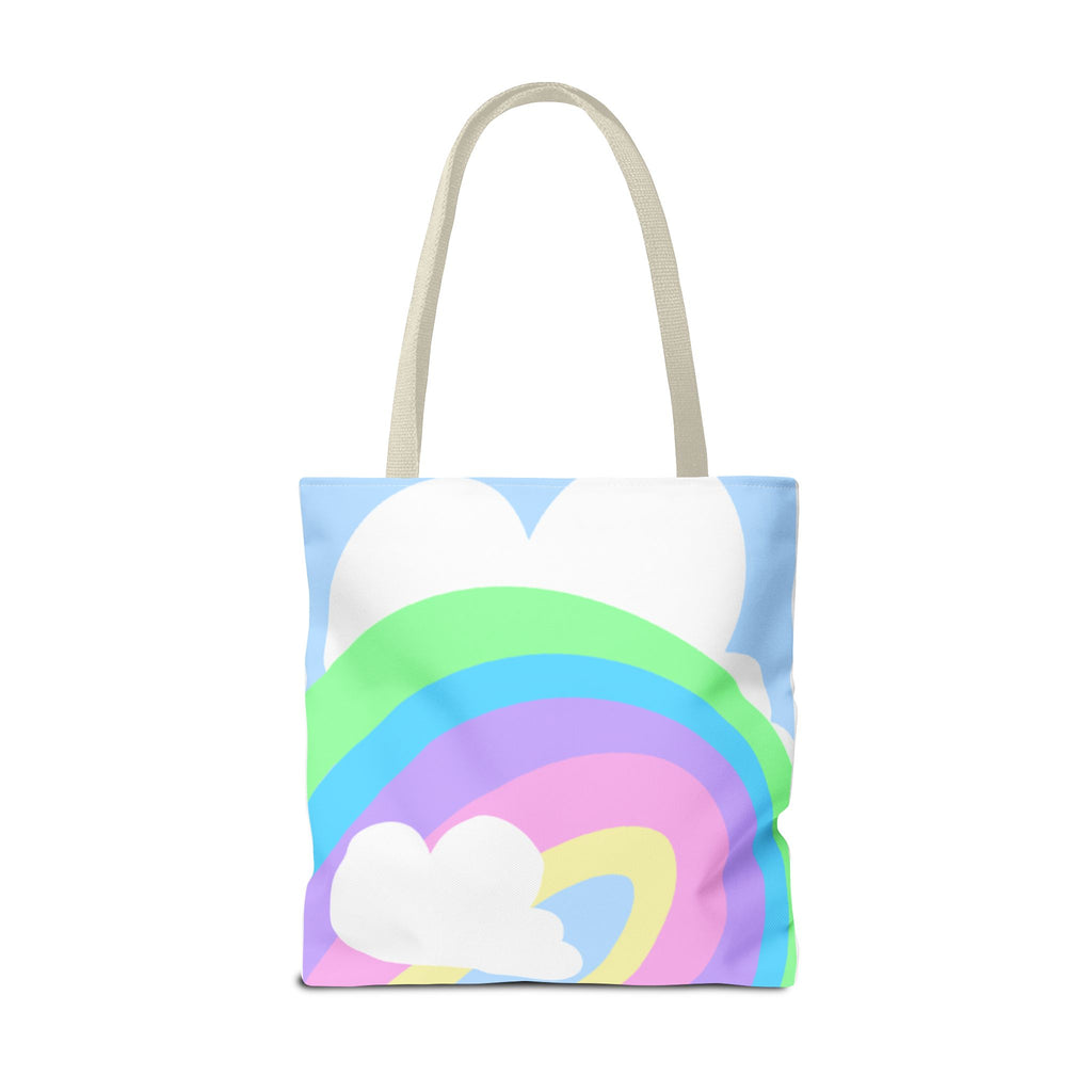 Pastel Rainbows & Clouds Tote - "Soft, Sweet, and Dreamy!"