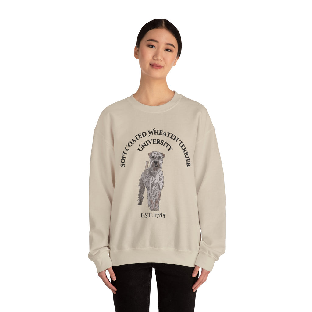 Soft Coated Wheaten Terrier University Sweatshirt - "Proudly Representing the Best of the Breed!"