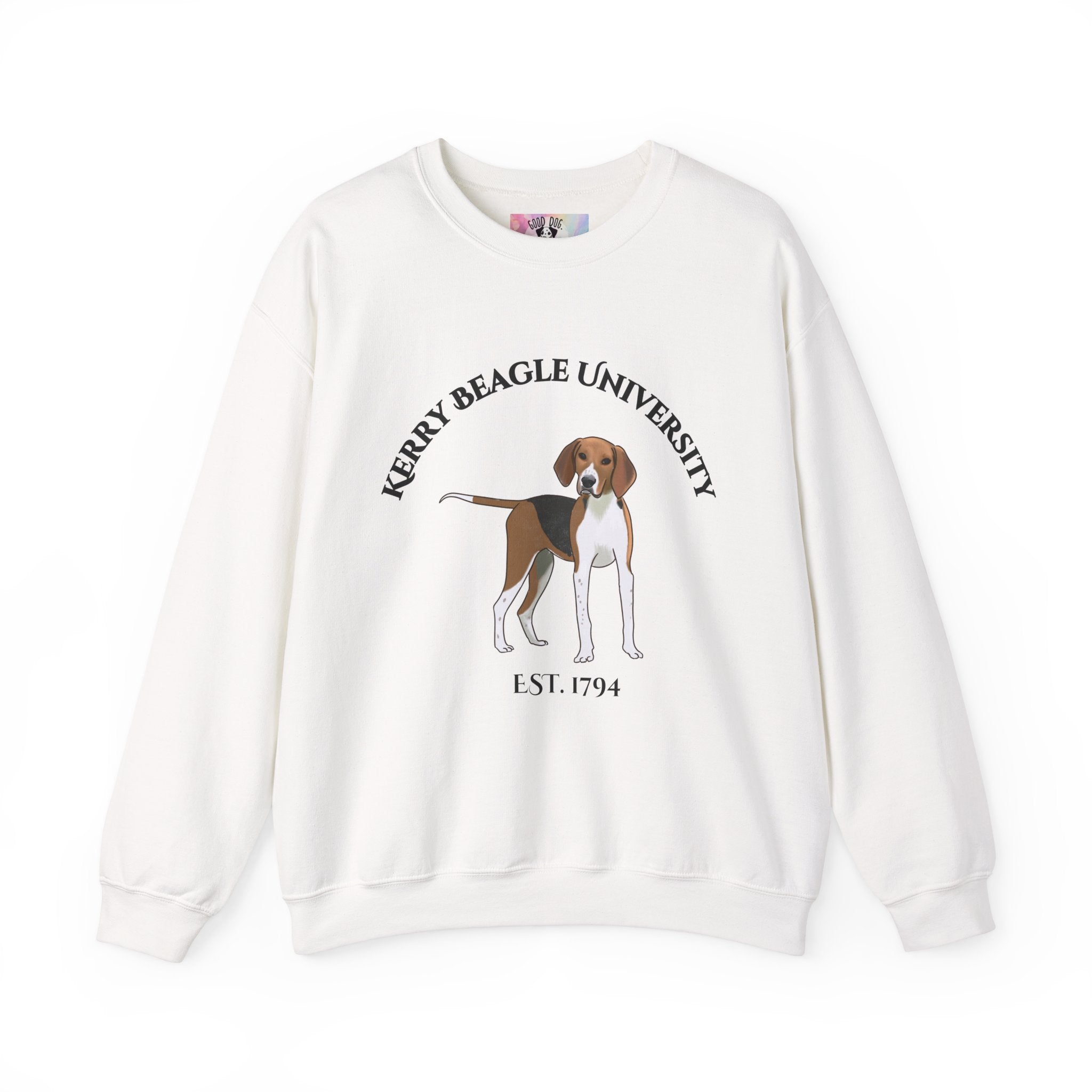Kerry Beagle University Sweatshirt - "Proudly Representing the Best of the Breed!"
