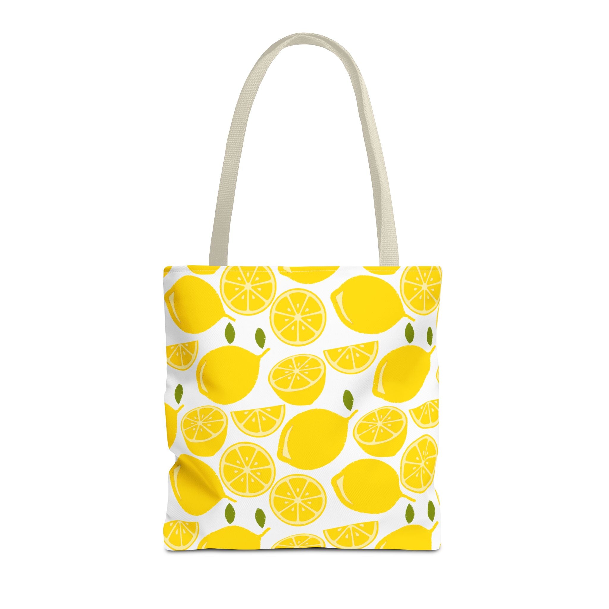 Bright Lemon Tote Bag - Perfect for Summer Outings and Eco-Friendly Shopping
