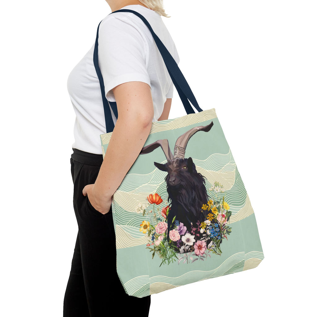 Majestic Goat Tote - "Goat Goals: Achieved!"