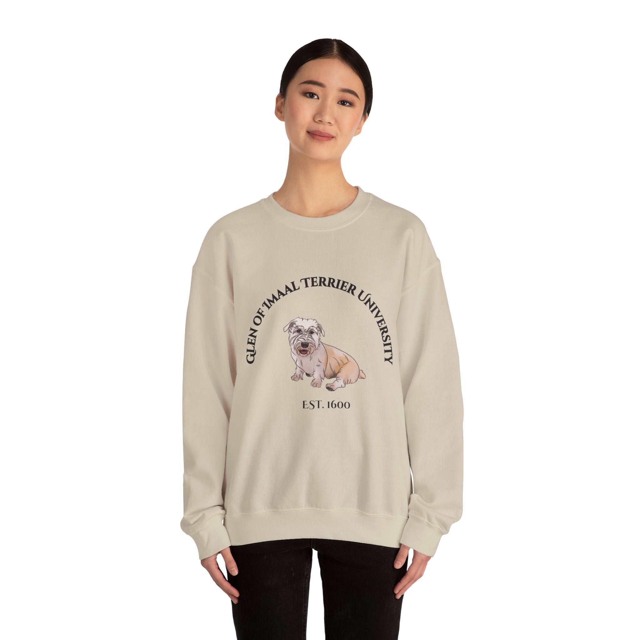 Glen of Imaal Terrier University Sweatshirt  - "Proudly Representing the Best of the Breed!"