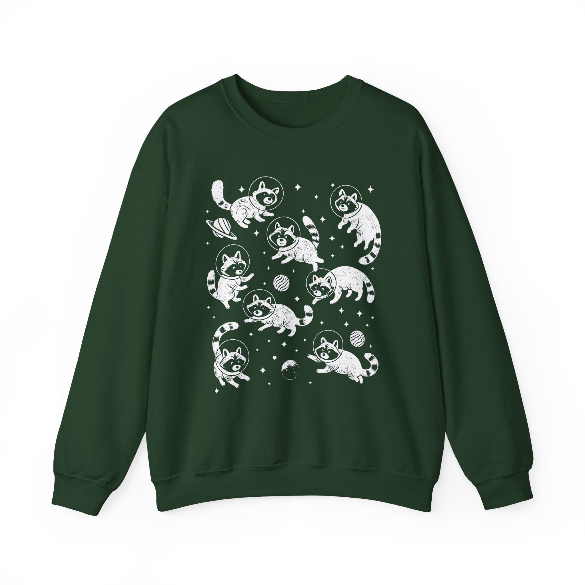 Playful Raccoon Sweatshirt, Unisex Crewneck, Cozy Outfit, Animal Lover Gift, Cute Fashion, Fall Chill, Everyday Wear