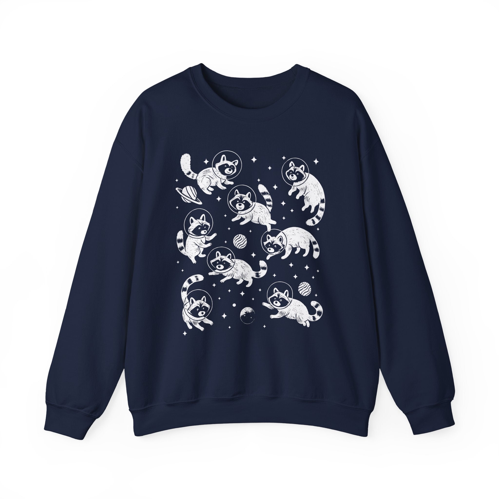 Playful Raccoon Sweatshirt, Unisex Crewneck, Cozy Outfit, Animal Lover Gift, Cute Fashion, Fall Chill, Everyday Wear