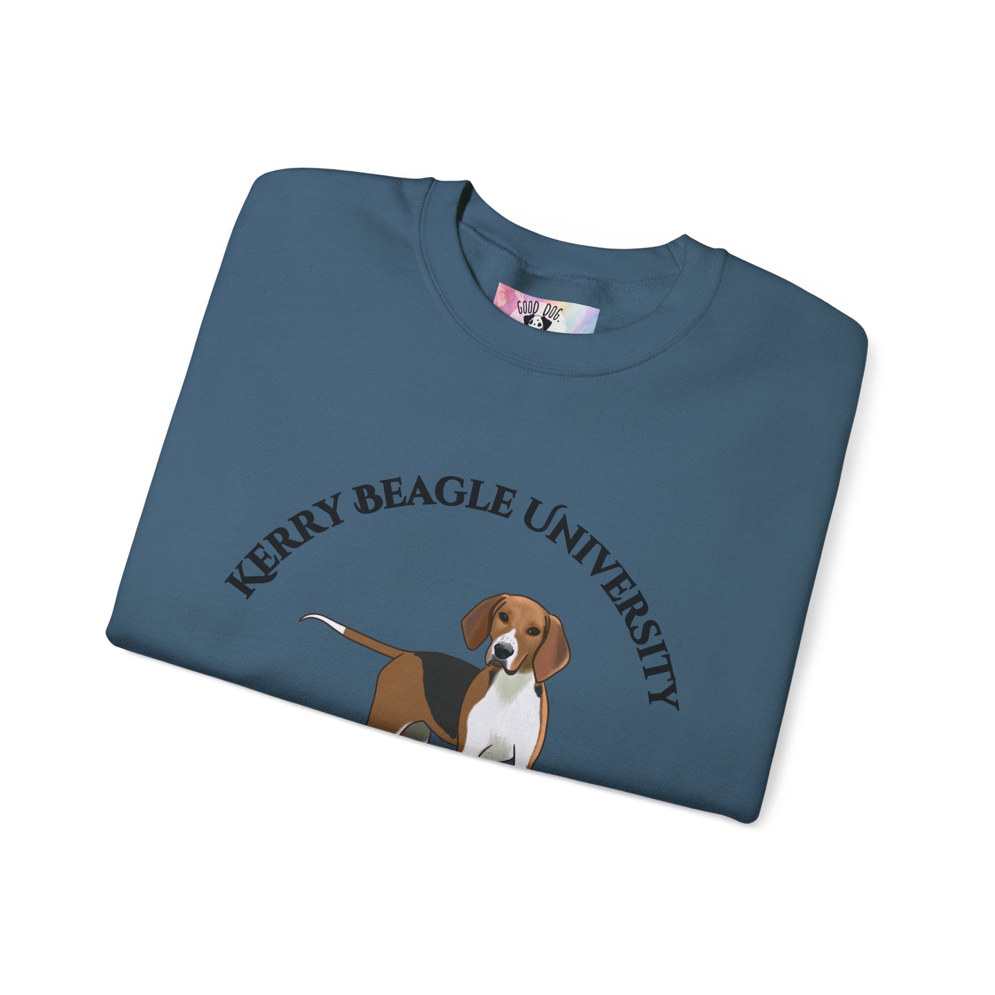 Kerry Beagle University Sweatshirt - "Proudly Representing the Best of the Breed!"