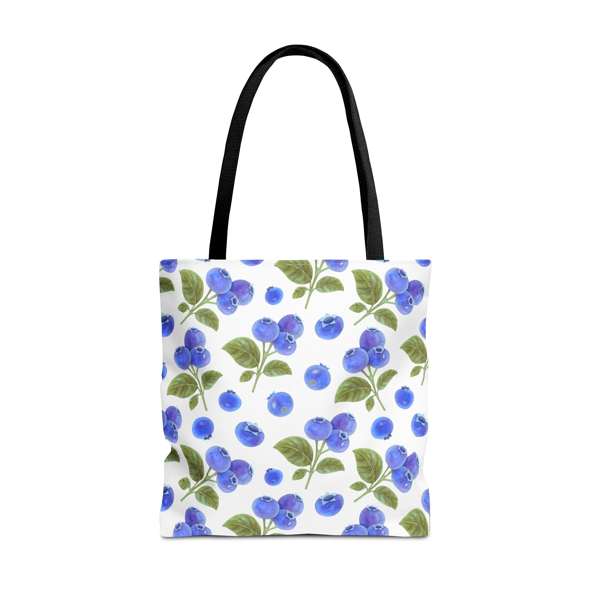 Blueberry Floral Tote Bag - Stylish and Eco-Friendly Shopping