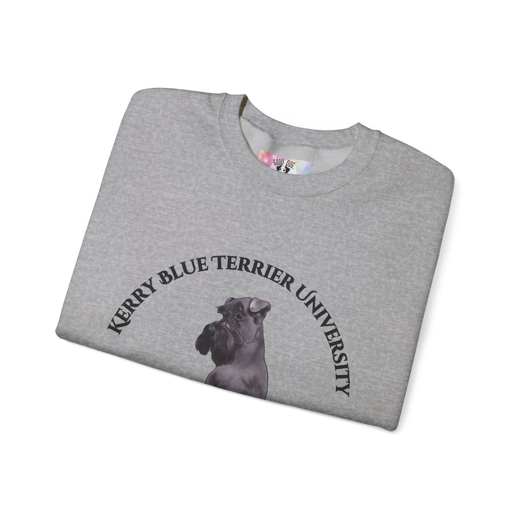 Kerry Blue Terrier University Sweatshirt - "Proudly Representing the Best of the Breed!"