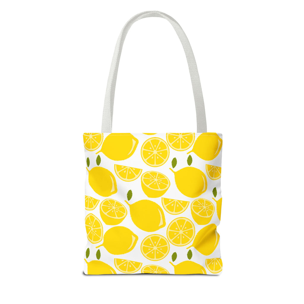 Bright Lemon Tote Bag - Perfect for Summer Outings and Eco-Friendly Shopping