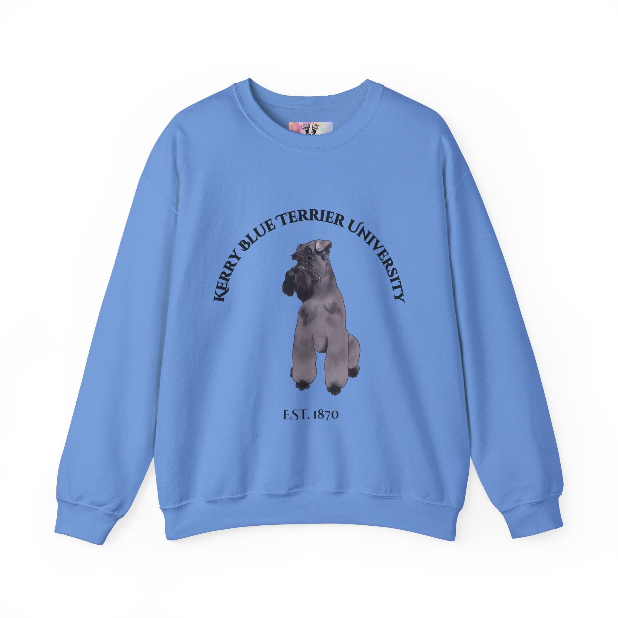 Kerry Blue Terrier University Sweatshirt - "Proudly Representing the Best of the Breed!"