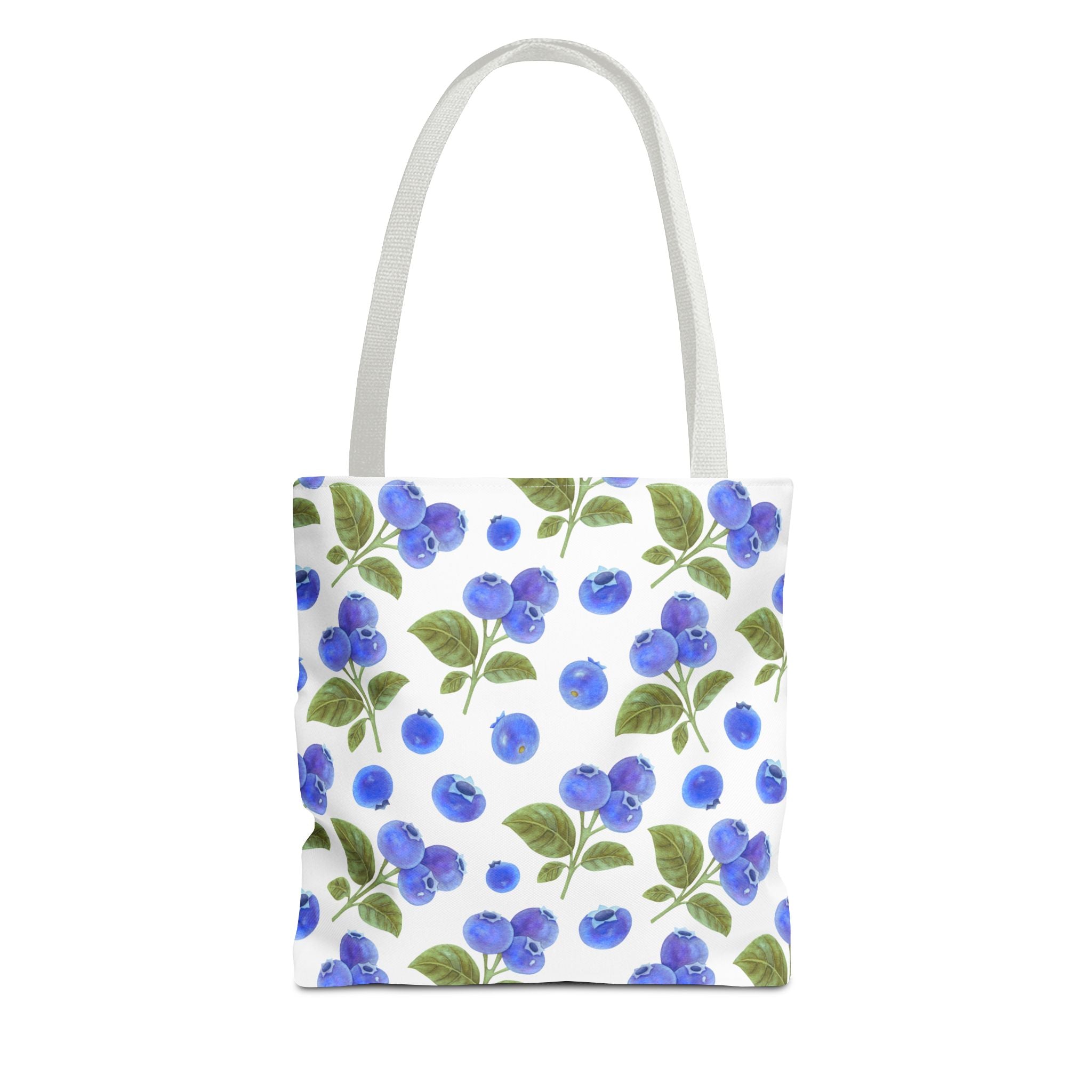 Blueberry Floral Tote Bag - Stylish and Eco-Friendly Shopping