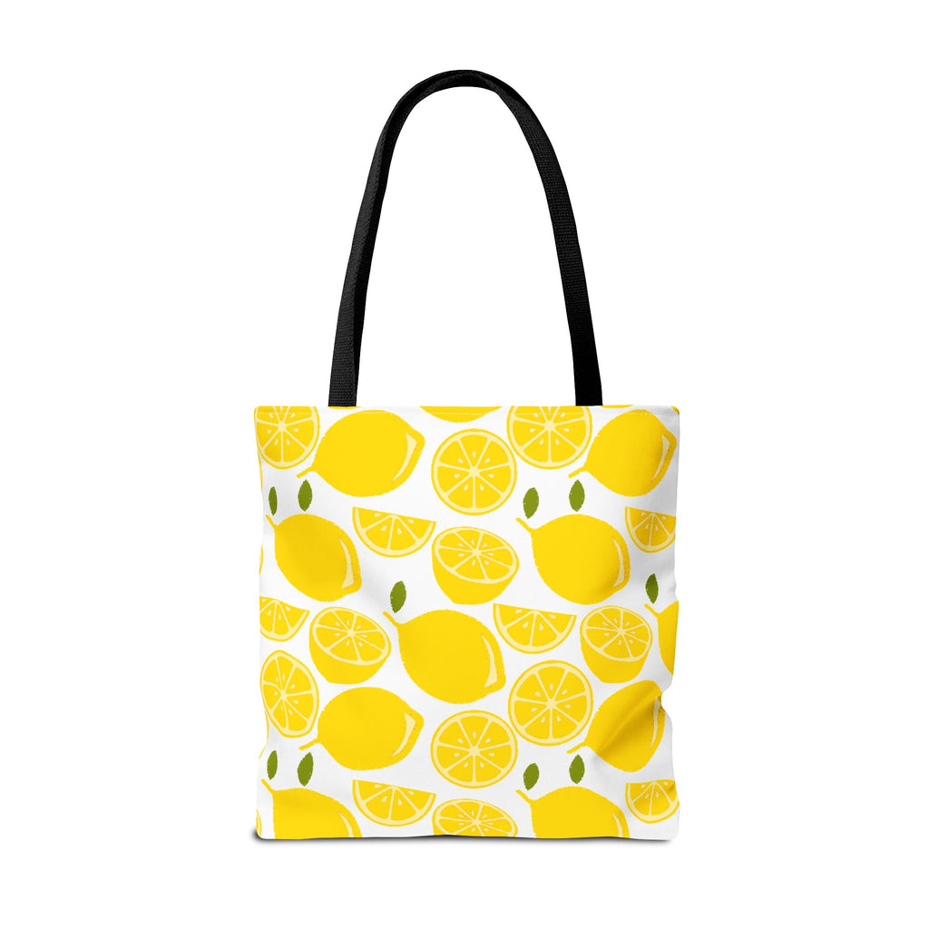 Bright Lemon Tote Bag - Perfect for Summer Outings and Eco-Friendly Shopping