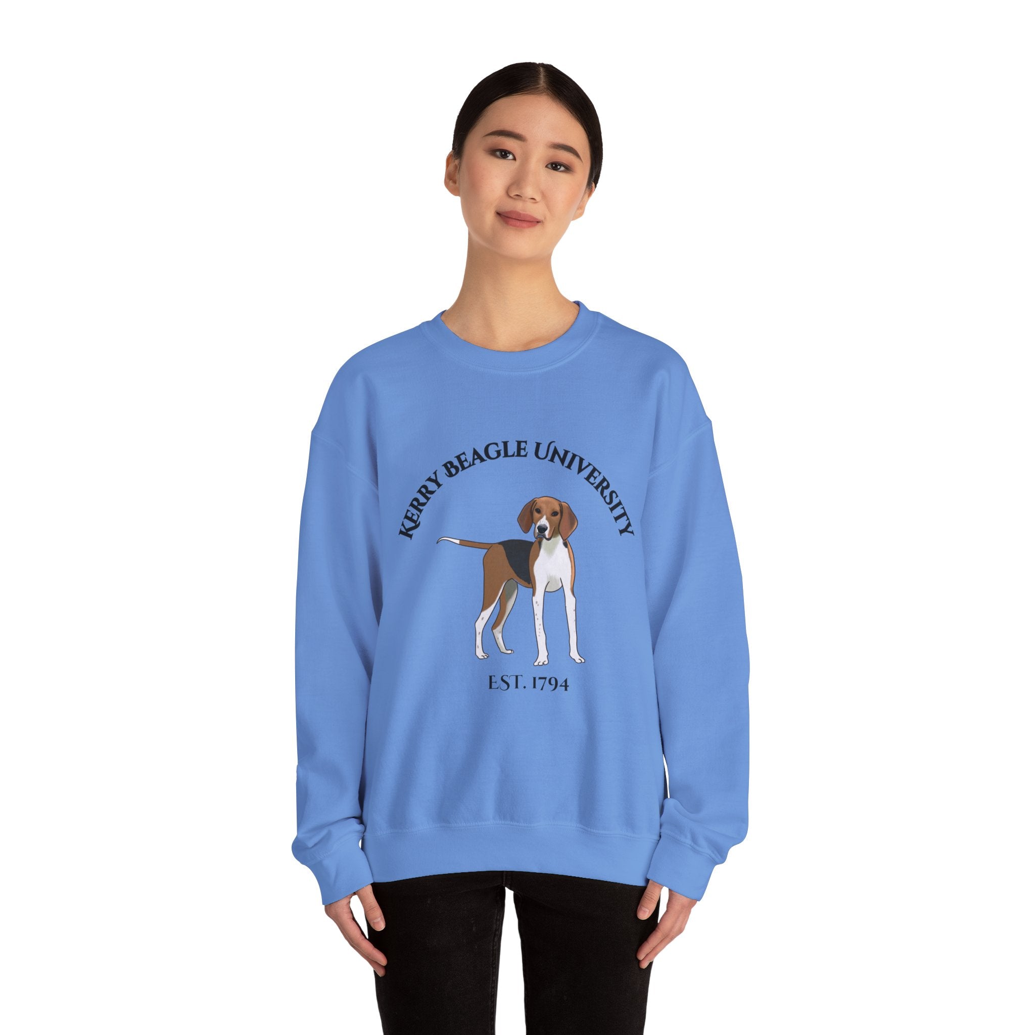 Kerry Beagle University Sweatshirt - "Proudly Representing the Best of the Breed!"