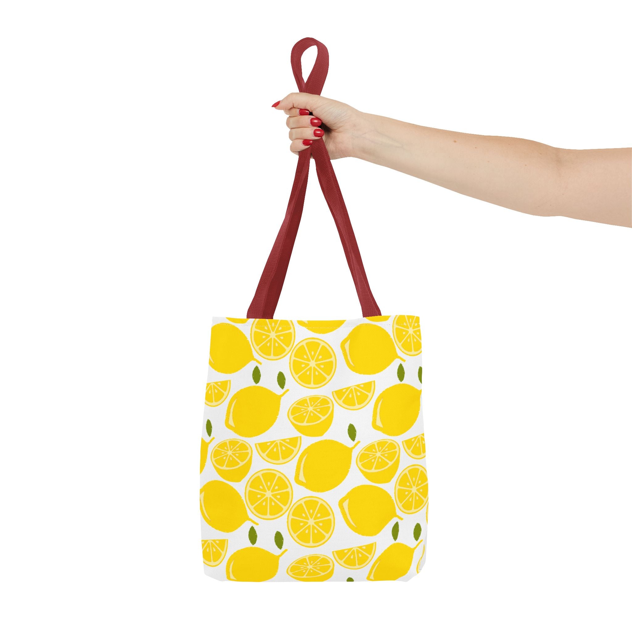 Bright Lemon Tote Bag - Perfect for Summer Outings and Eco-Friendly Shopping