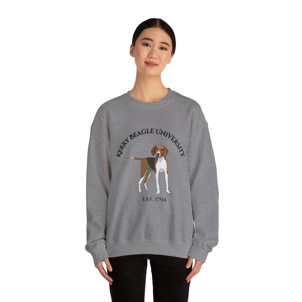 Kerry Beagle University Sweatshirt - "Proudly Representing the Best of the Breed!"
