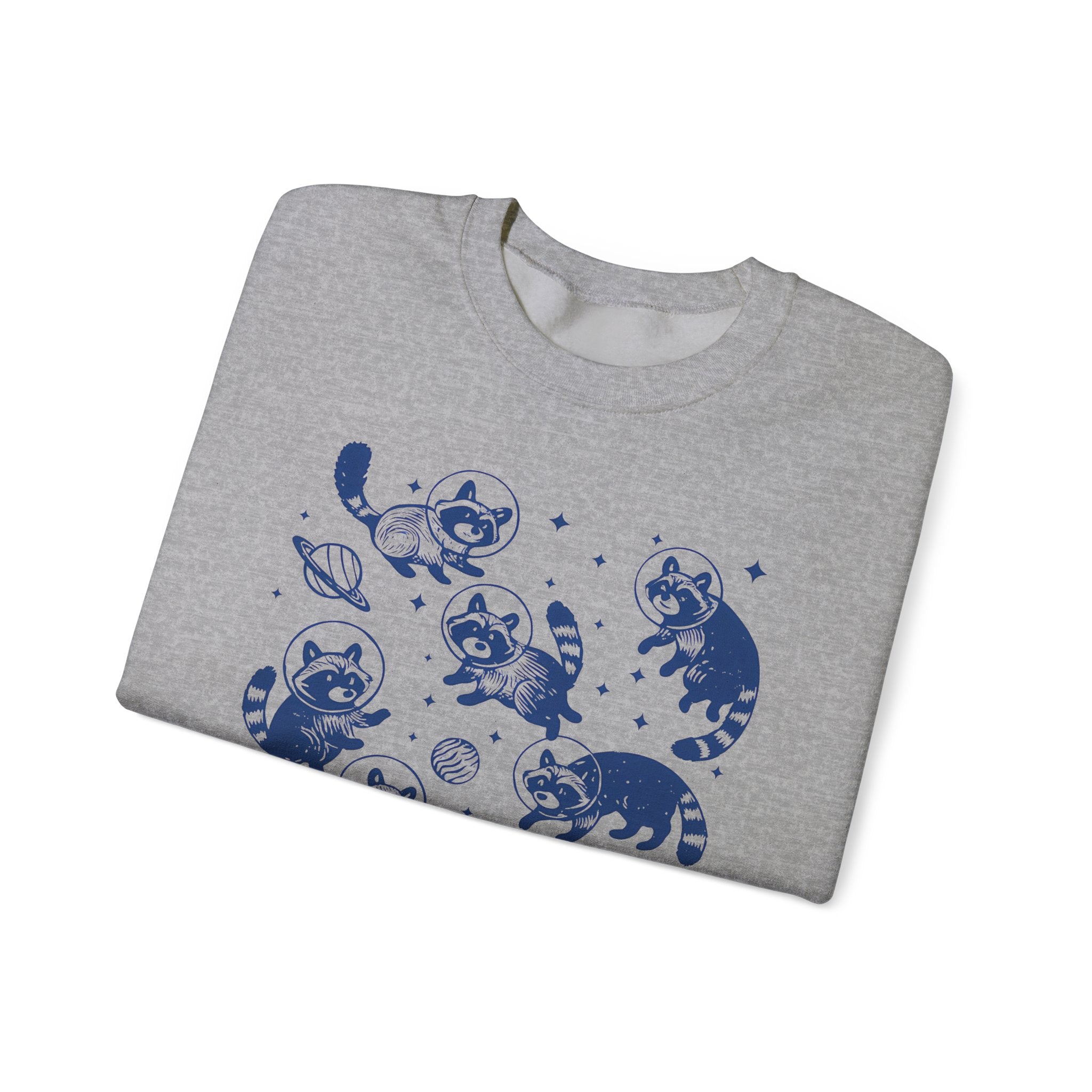 Playful Raccoon Sweatshirt, Unisex Crewneck, Cozy Outfit, Animal Lover Gift, Cute Fashion, Fall Chill, Everyday Wear