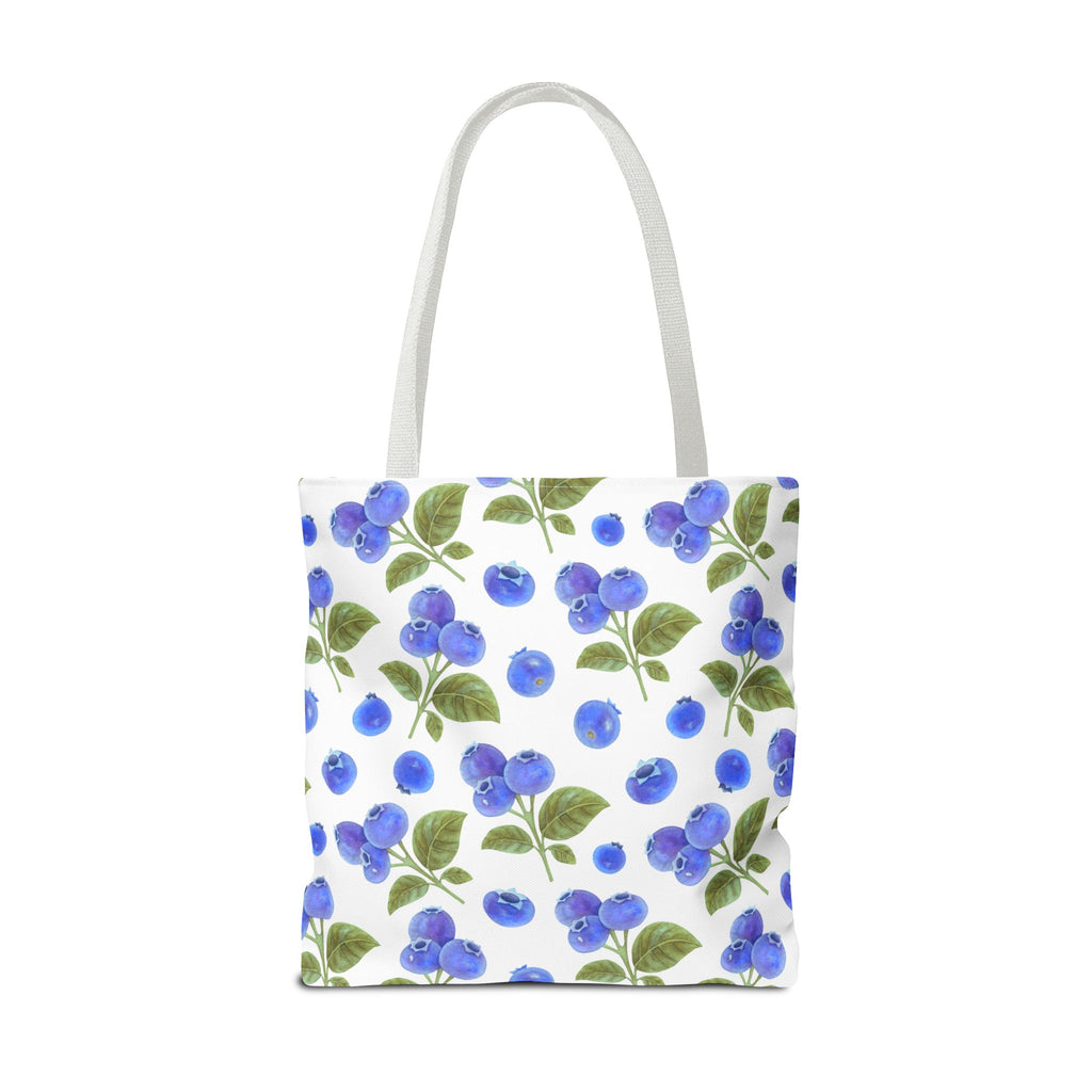Blueberry Floral Tote Bag - Stylish and Eco-Friendly Shopping