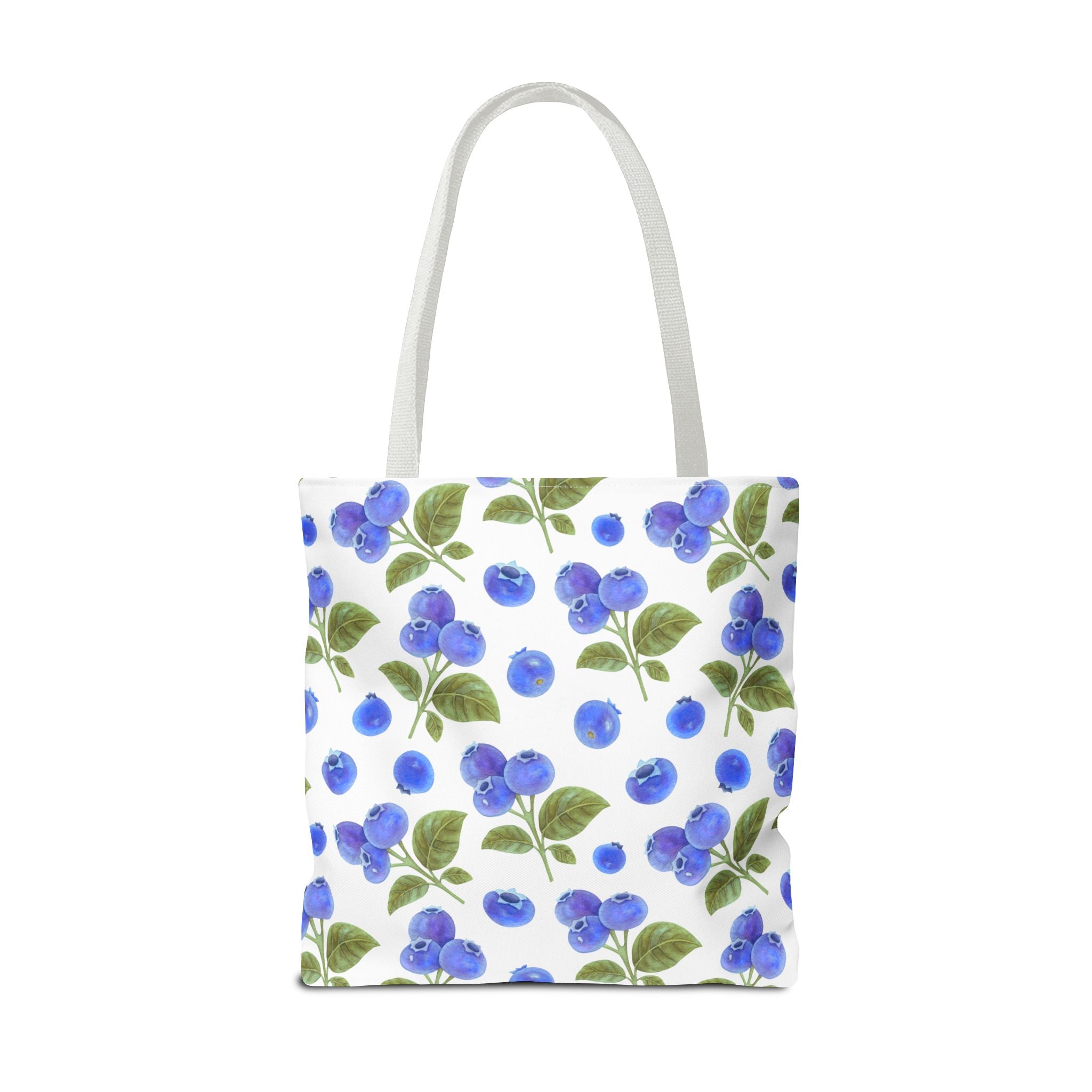 Blueberry Floral Tote Bag - Stylish and Eco-Friendly Shopping