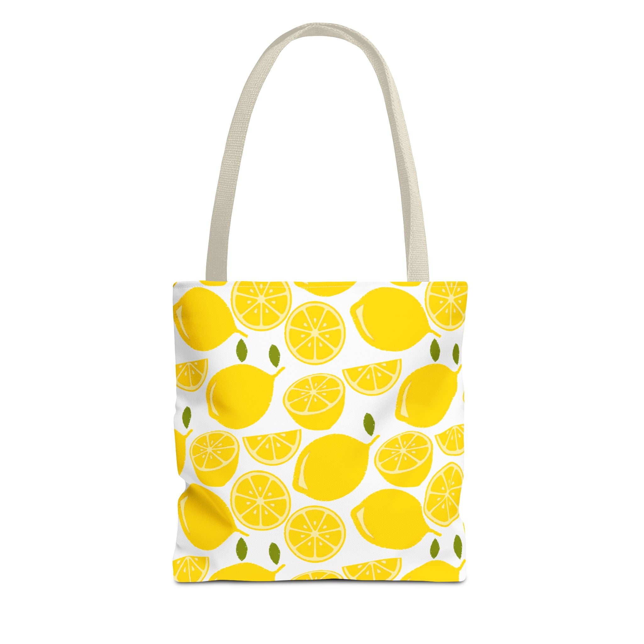 Bright Lemon Tote Bag - Perfect for Summer Outings and Eco-Friendly Shopping