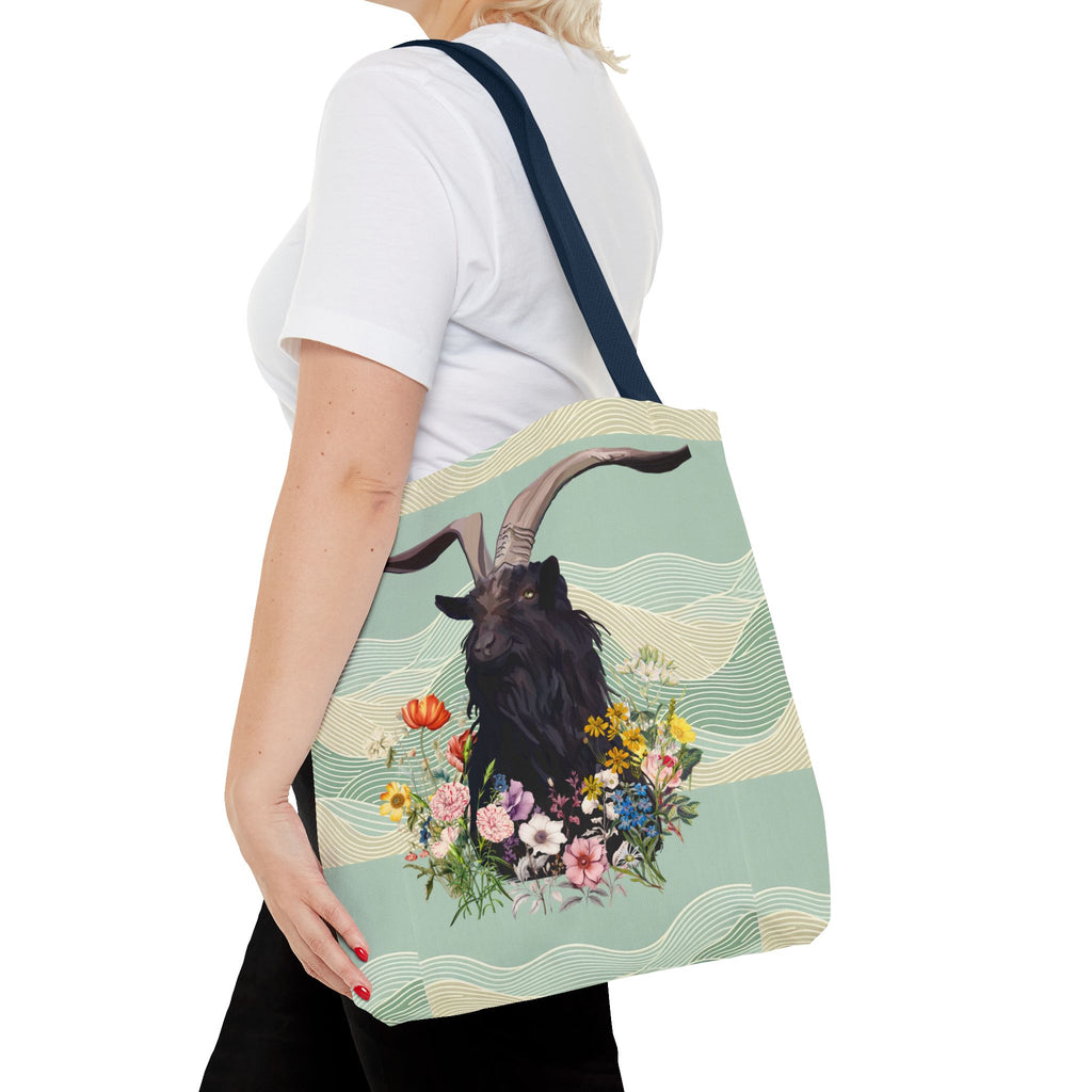 Majestic Goat Tote - "Goat Goals: Achieved!"