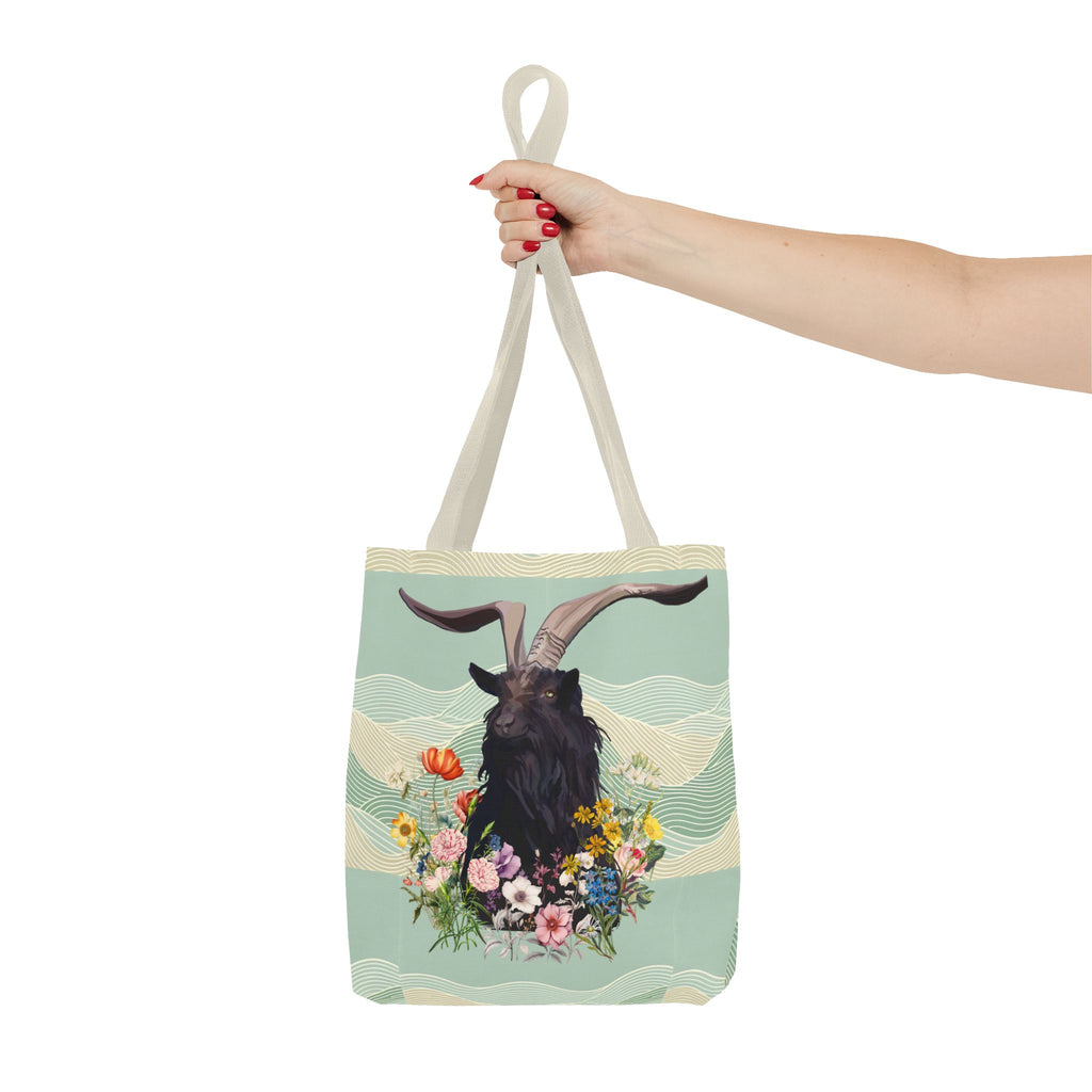 Majestic Goat Tote - "Goat Goals: Achieved!"