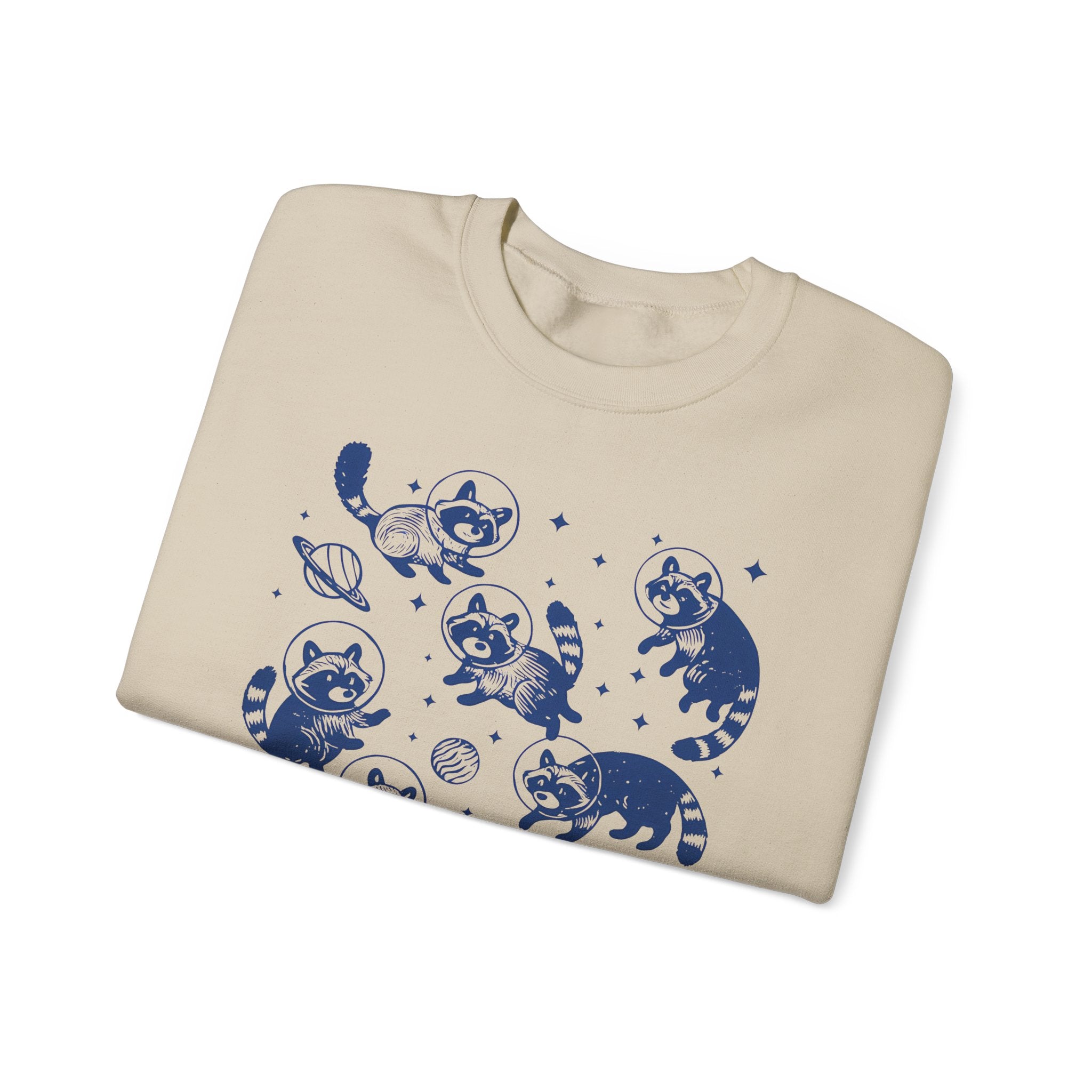 Playful Raccoon Sweatshirt, Unisex Crewneck, Cozy Outfit, Animal Lover Gift, Cute Fashion, Fall Chill, Everyday Wear