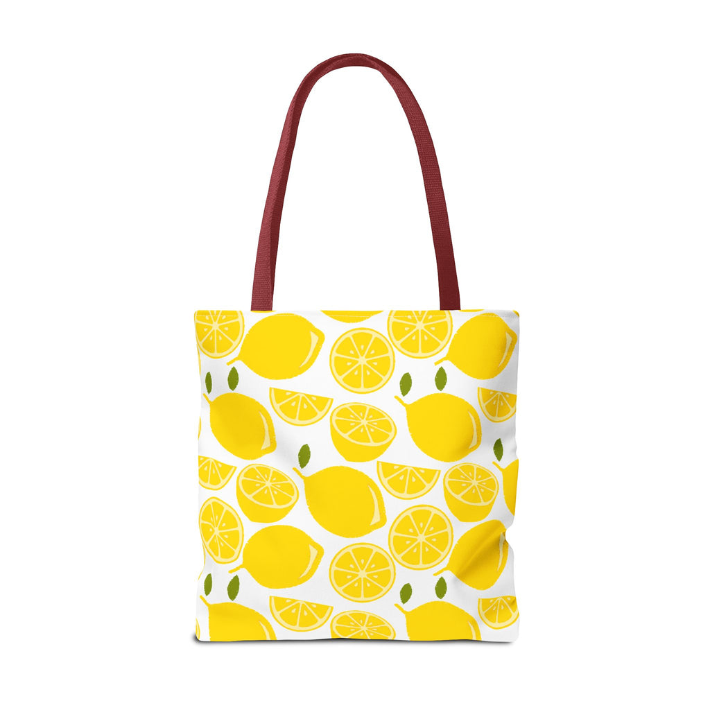 Bright Lemon Tote Bag - Perfect for Summer Outings and Eco-Friendly Shopping