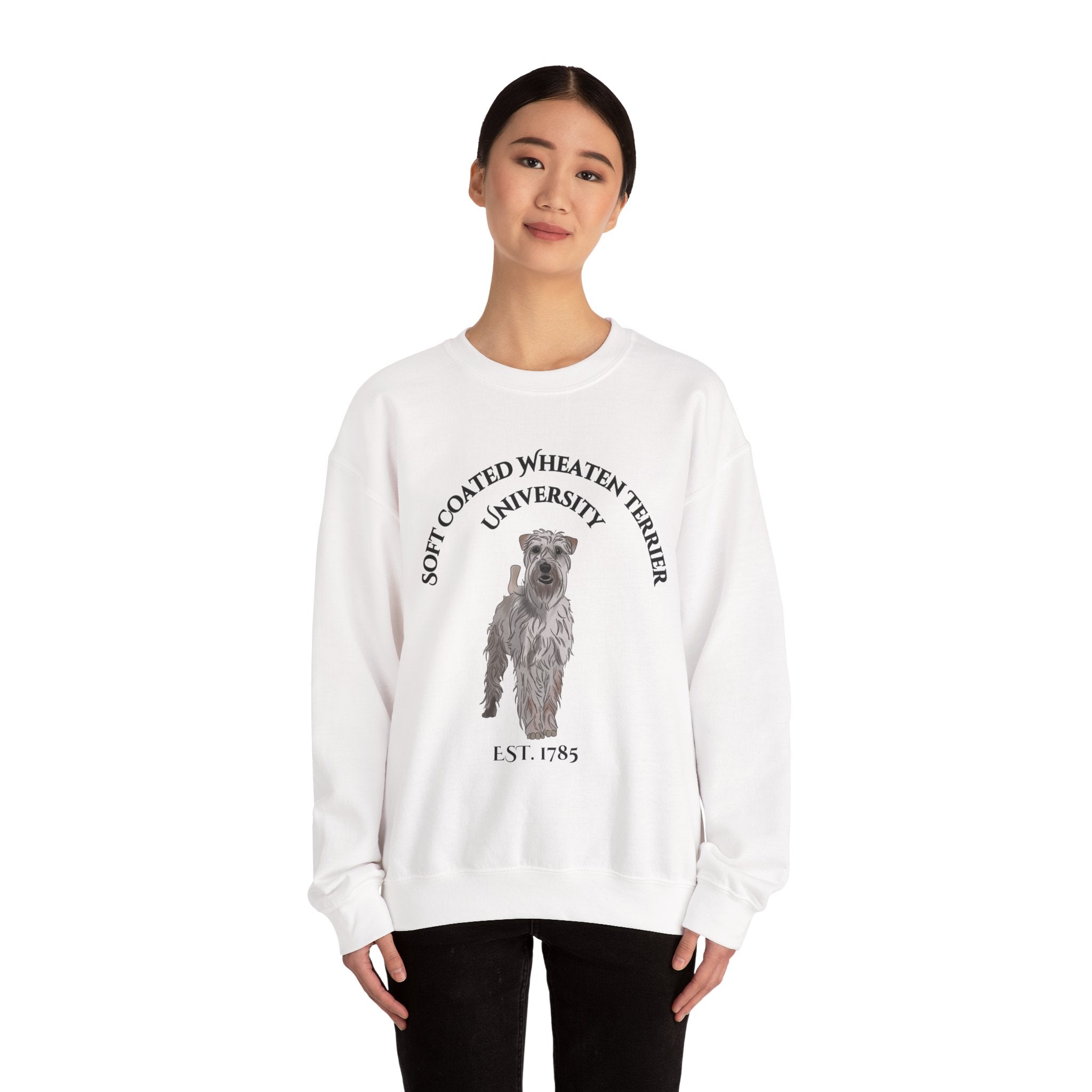 Soft Coated Wheaten Terrier University Sweatshirt - "Proudly Representing the Best of the Breed!"