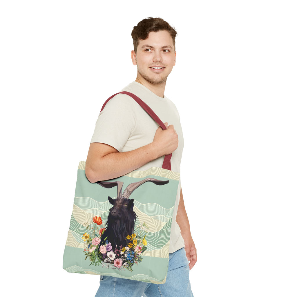 Majestic Goat Tote - "Goat Goals: Achieved!"