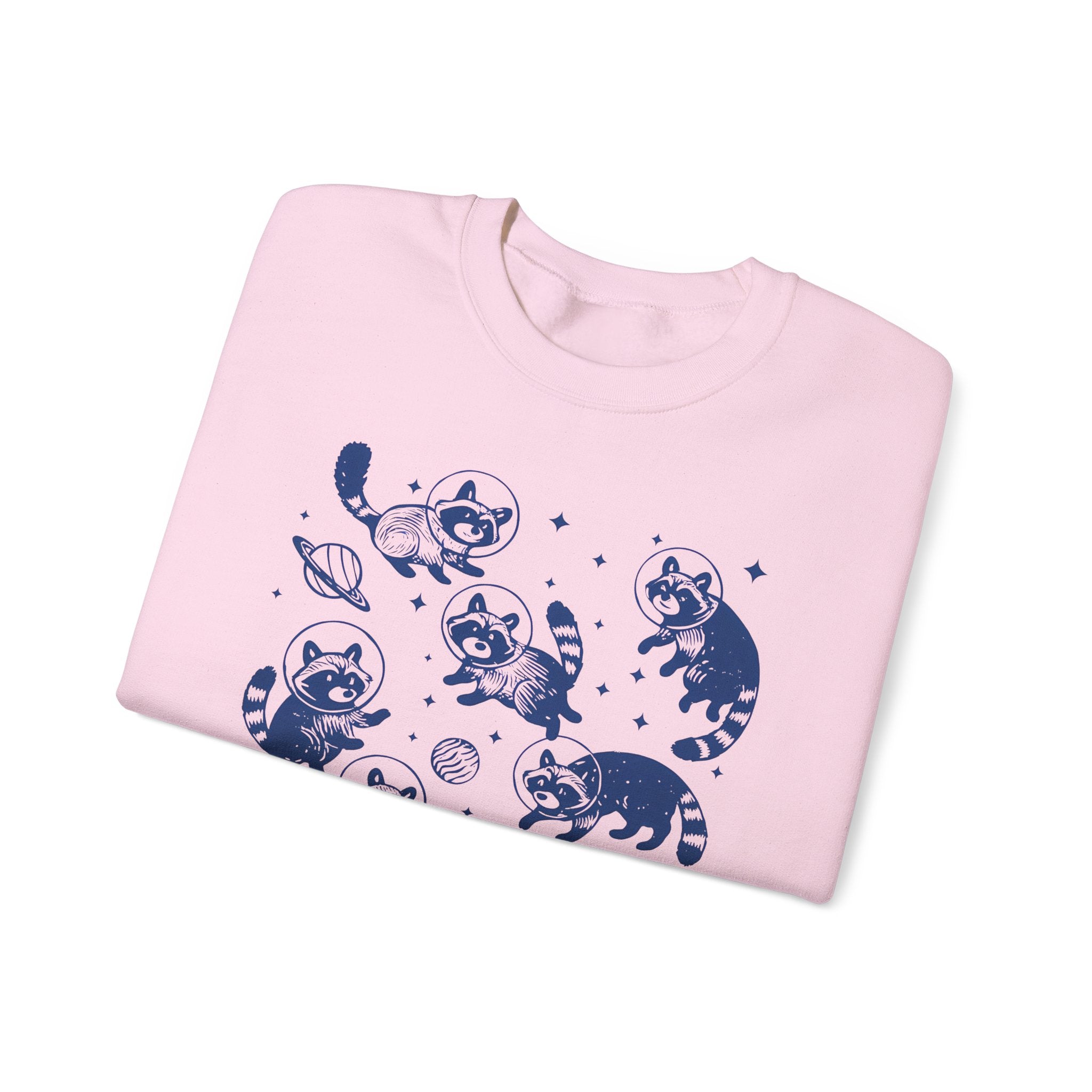 Playful Raccoon Sweatshirt, Unisex Crewneck, Cozy Outfit, Animal Lover Gift, Cute Fashion, Fall Chill, Everyday Wear