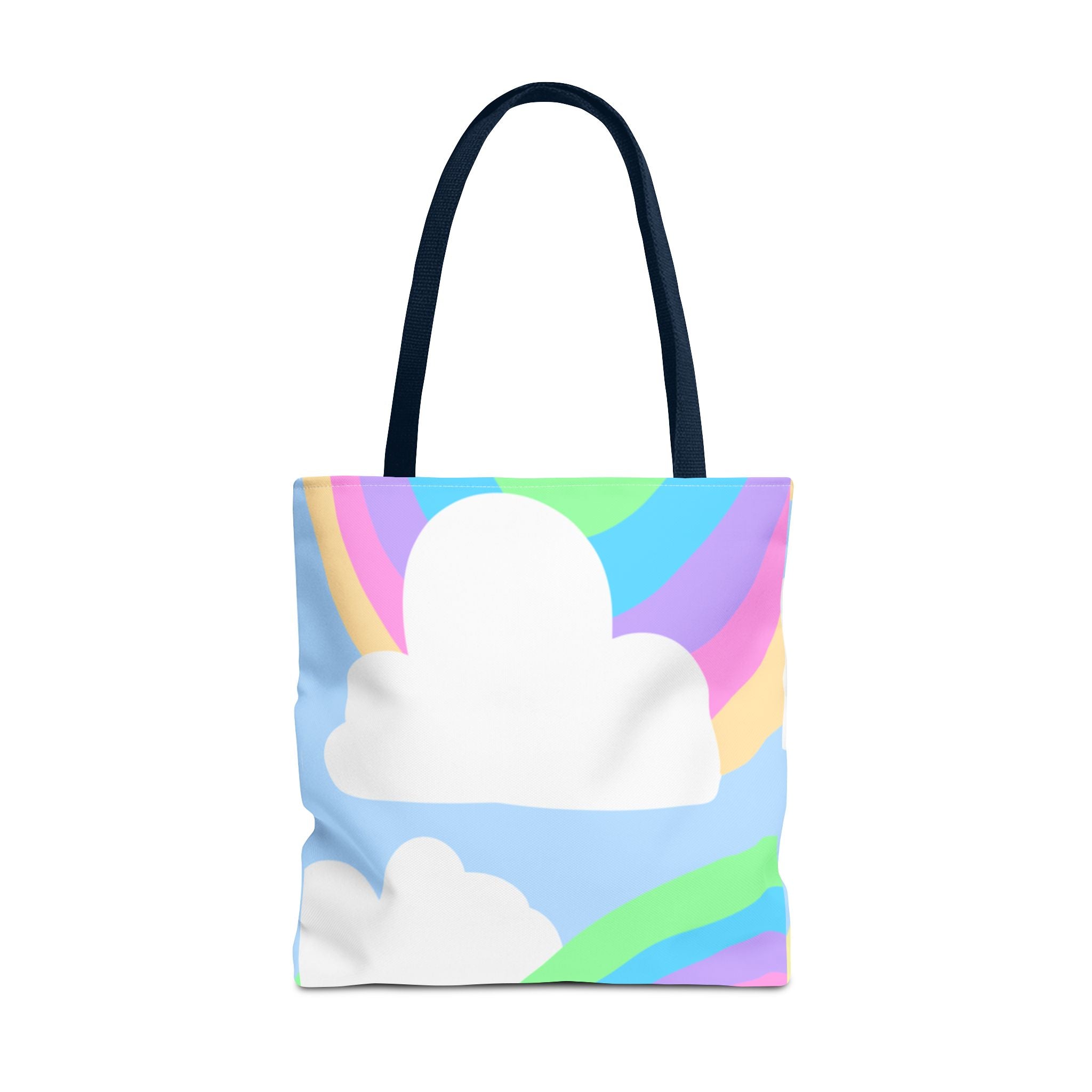 Pastel Rainbows & Clouds Tote - "Soft, Sweet, and Dreamy!"